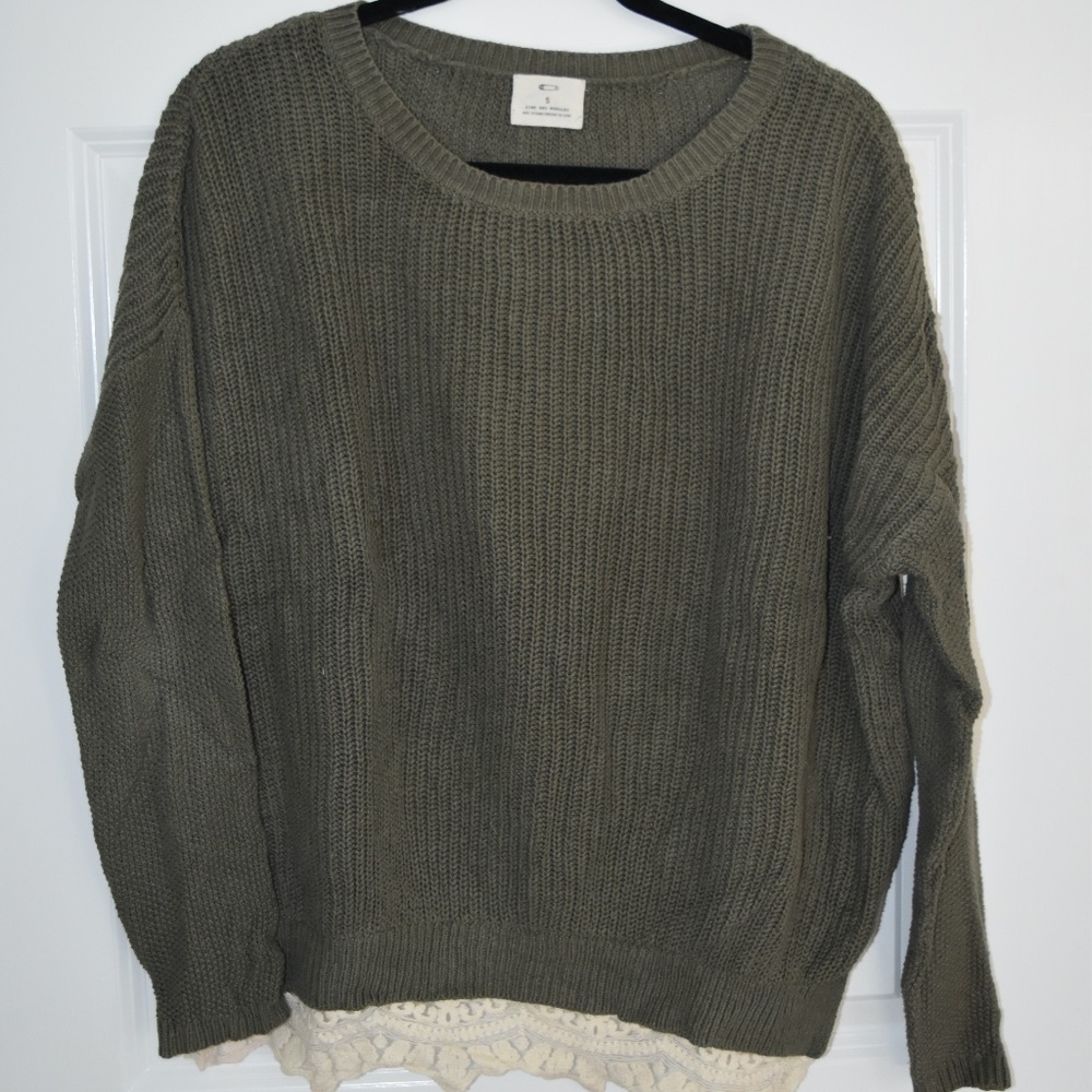 Forest Green Sweater